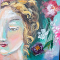 Venus in Bloom 8 x 8 Framed Art Print