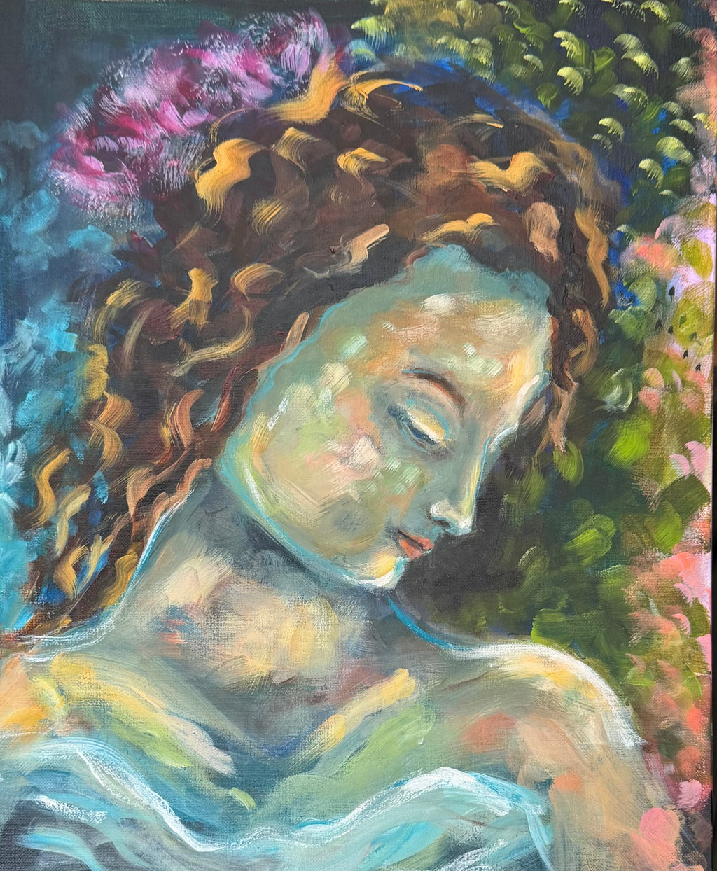 Ophelia's Dream 16 x 20 Original Artwork