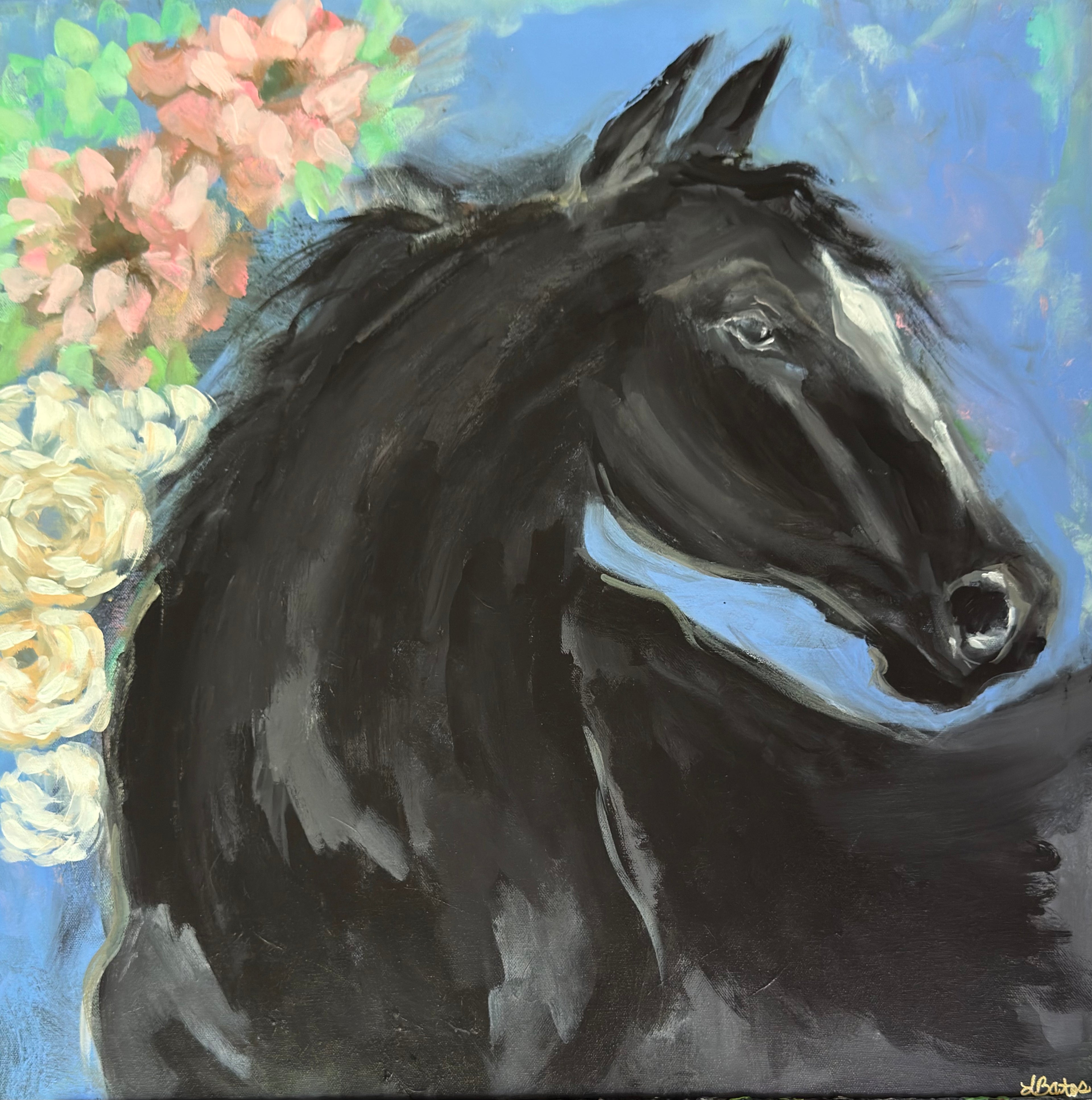 "The Gentle One" 24 x 24 Original Artwork