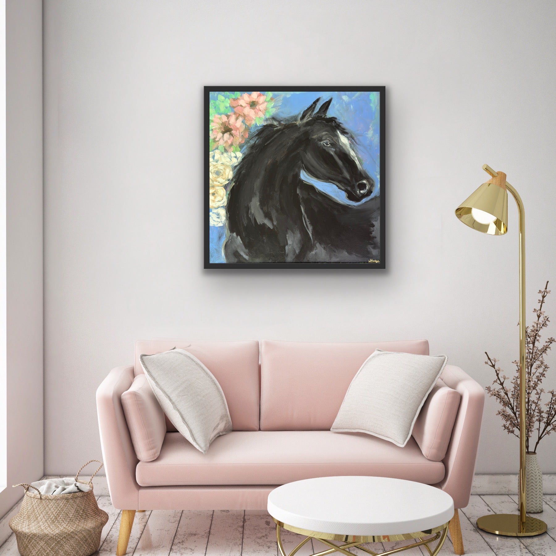 "The Gentle One" 24 x 24 Original Artwork