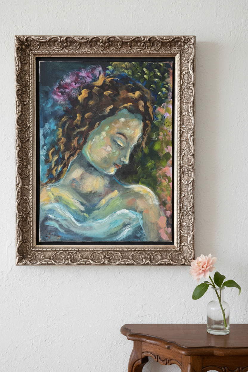 Ophelia's Dream Close-Up Mockup